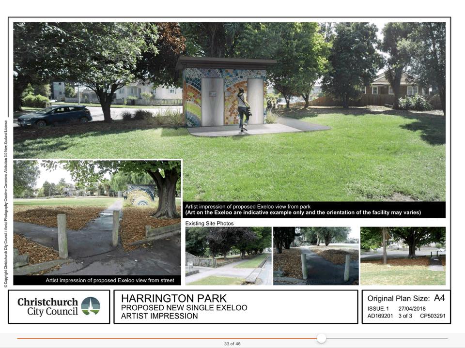 Harrington Park toilet proposal