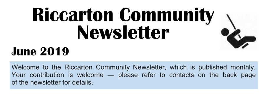 RC Newsletter June2019 masthead