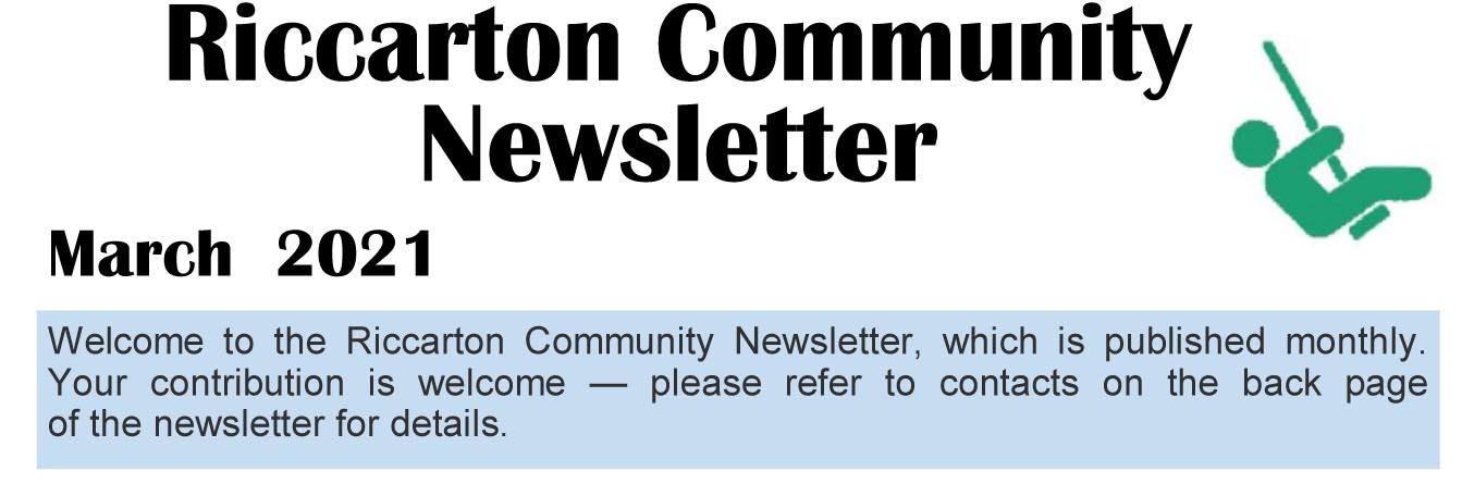 RC Newsletter Mar 2021 masthead