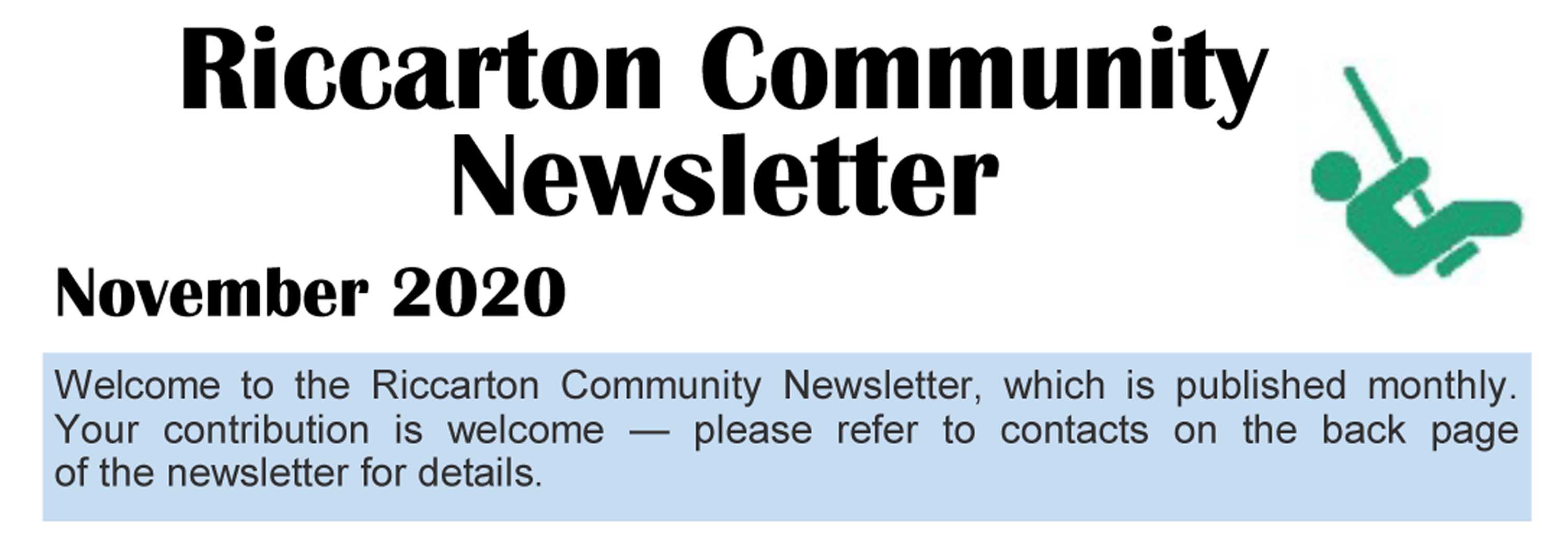 RC Newsletter Nov 2020 masthead