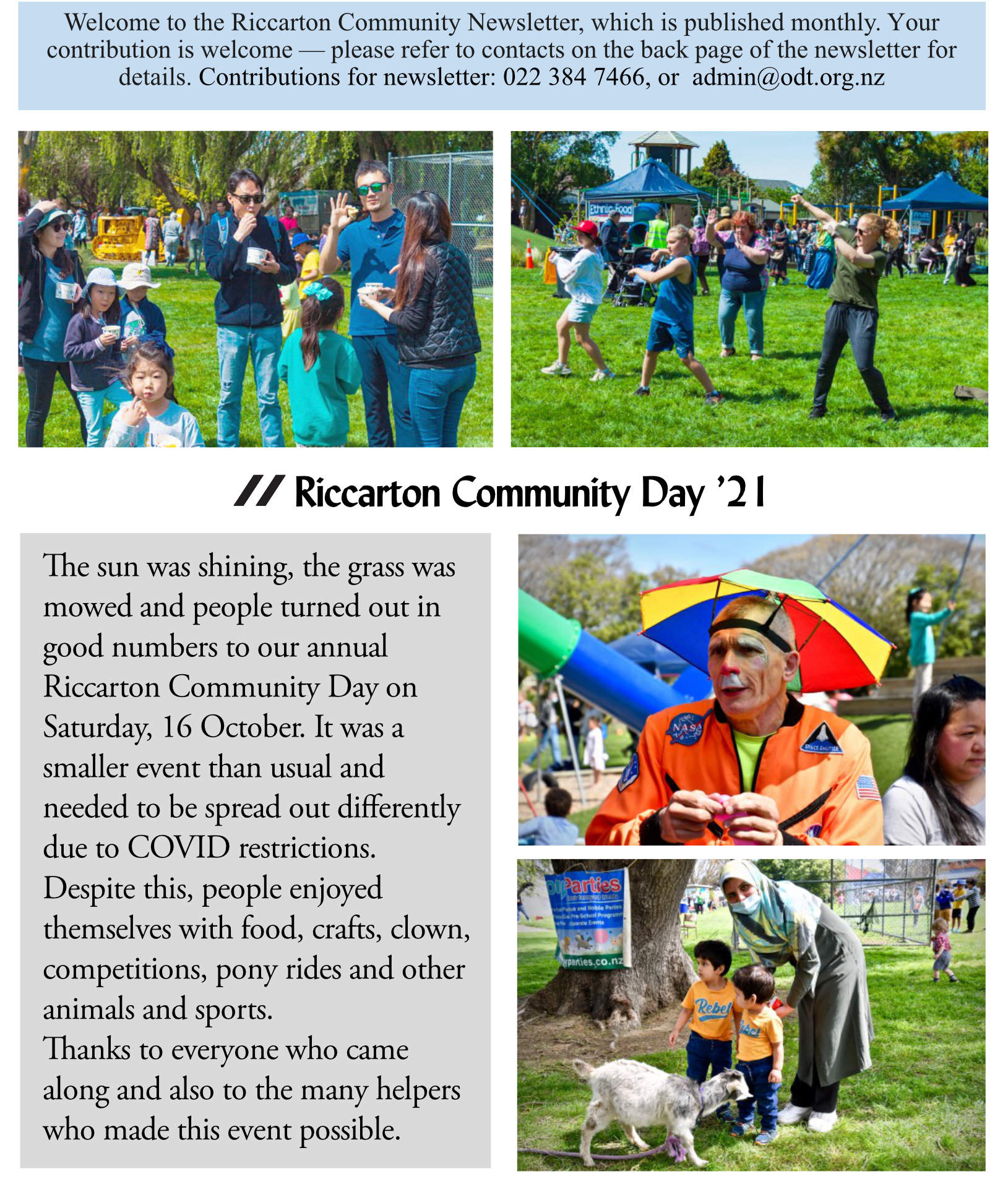 RC Newsletter Nov 2021 p1